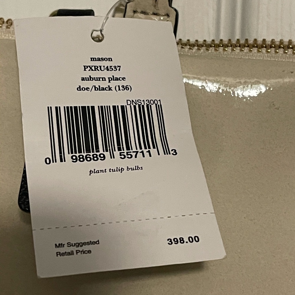 New Kate Spade Purse Handbag Patent Leather - Picture 7 of 7
